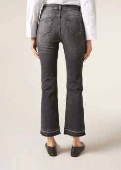 Jeans a Zampa Cropped