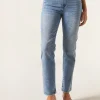Jeans con Strass Elasticizzati