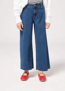 Jeans Delavè Svasato da Bambina