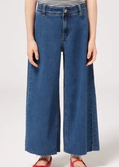 Jeans Delavè Svasato da Bambina