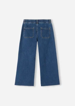 Jeans Delavè Svasato da Bambina