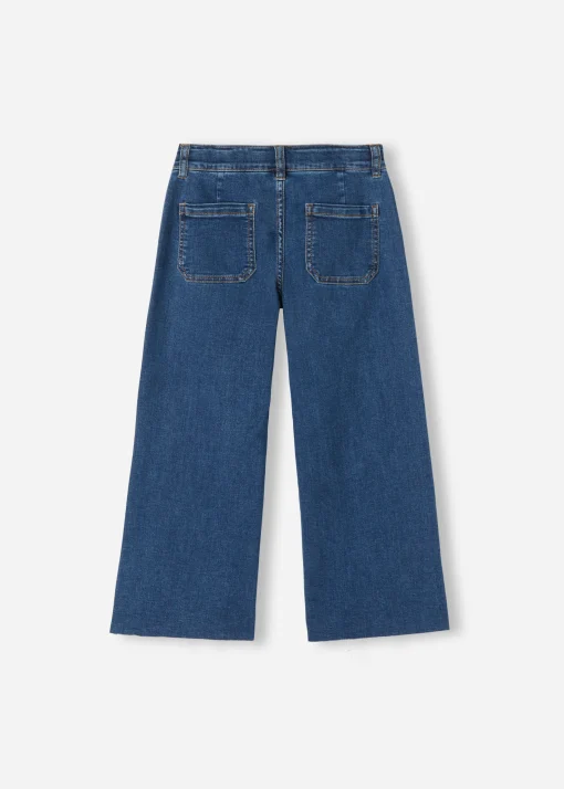 Jeans Delavè Svasato da Bambina