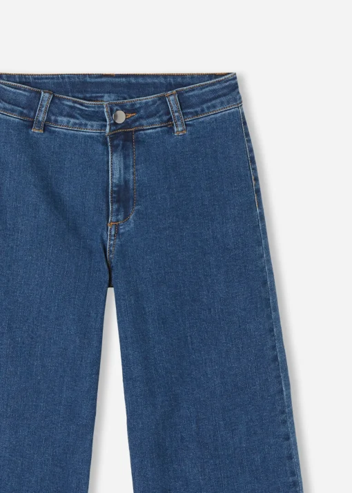 Jeans Delavè Svasato da Bambina