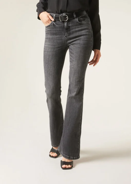 Jeans Elasticizzati a Zampa