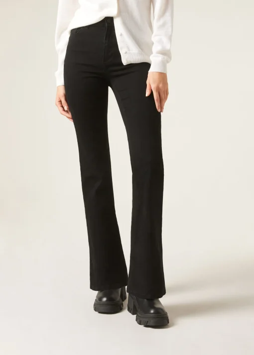 Jeans Elasticizzati a Zampa