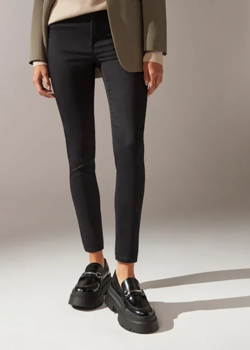 Jeans Push Up Skinny a Vita Alta Soft Touch