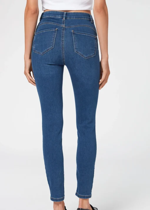 Jeans Push Up Skinny a Vita Alta Soft Touch