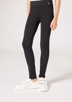 Leggings a Costine da Bambina