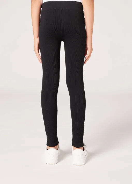 Leggings a Costine da Bambina