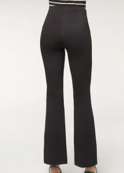 Leggings a Zampa in Cotone Ultra Light