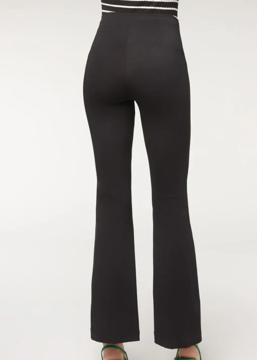Leggings a Zampa in Cotone Ultra Light