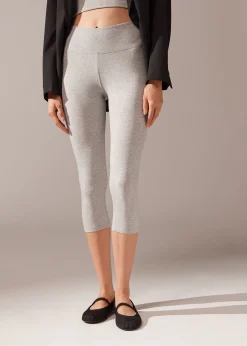Leggings Capri in Cotone