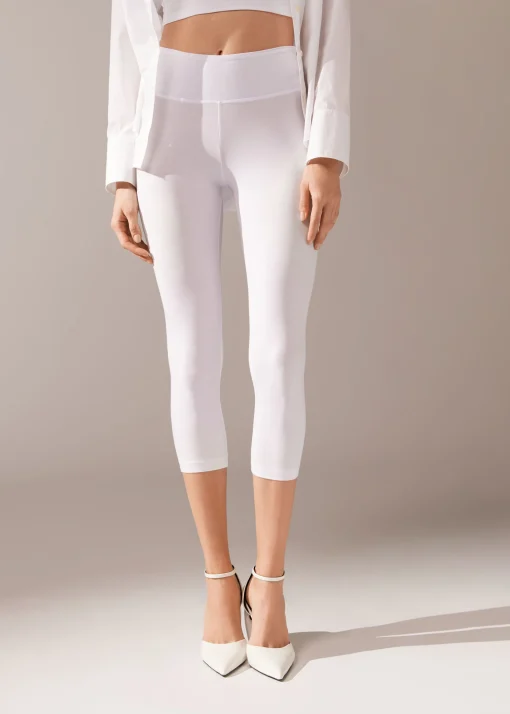 Leggings Capri in Cotone
