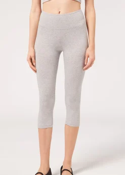 Leggings Capri in Cotone