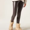 Leggings Effetto Pelle Termici