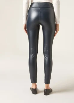 Leggings Effetto Pelle Termici