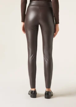 Leggings Effetto Pelle Termici