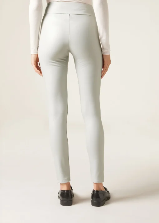 Leggings Effetto Pelle Termici