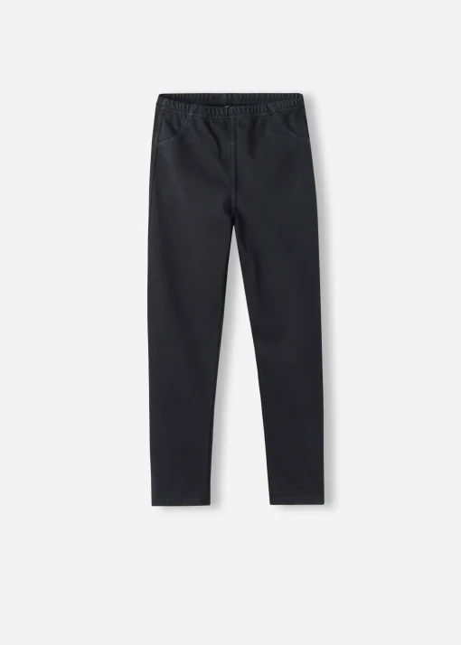 Leggings in Denim Termico da Bambina