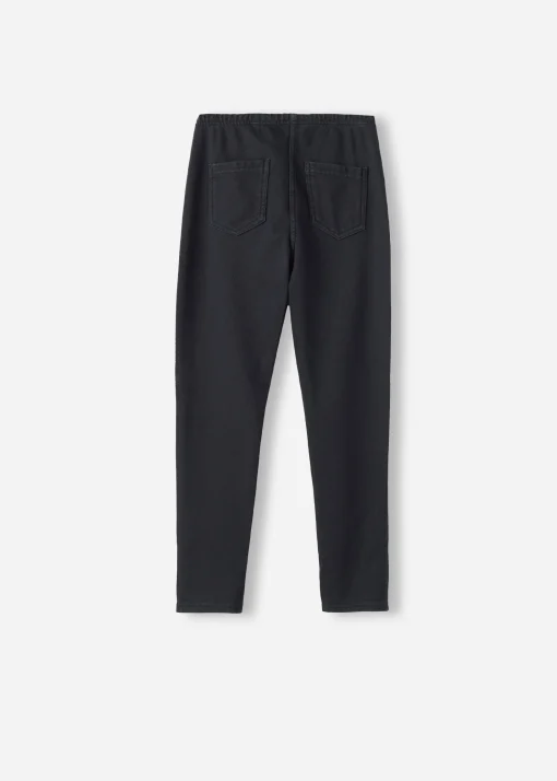 Leggings in Denim Termico da Bambina