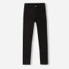 Leggings Skinny Minime in Denim Soft Touch Bambina