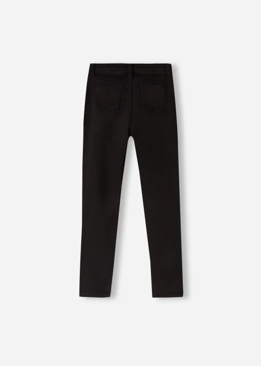 Leggings Skinny Minime in Denim Soft Touch Bambina