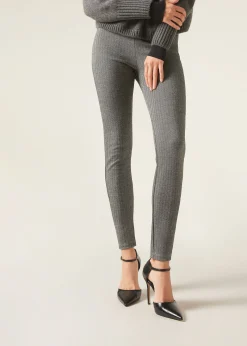 Leggings Skinny Spinati
