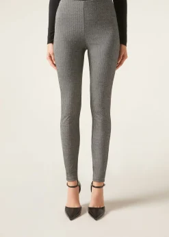 Leggings Skinny Spinati
