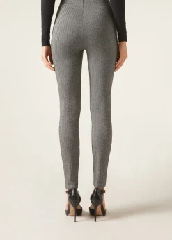 Leggings Skinny Spinati