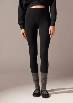 Leggings Sportivi in Cotone