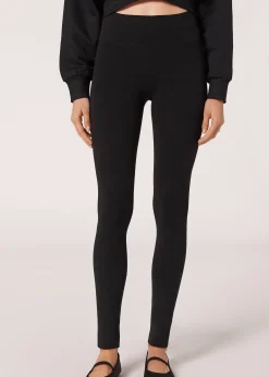 Leggings Sportivi in Cotone