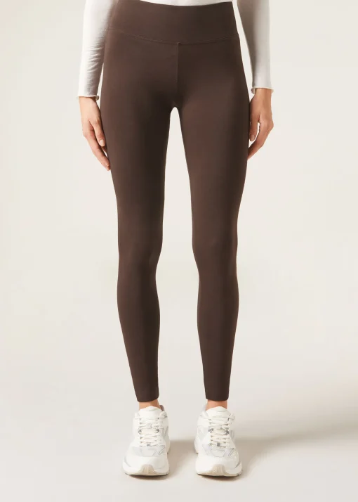 Leggings Sportivi in Cotone