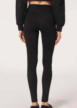 Leggings Sportivi in Cotone