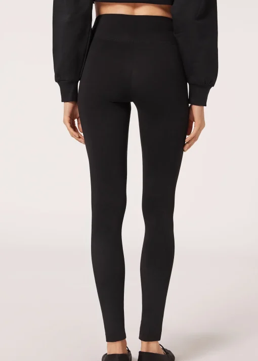 Leggings Sportivi in Cotone