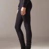 Leggings Sportivi in Seamless a Coste Sottili