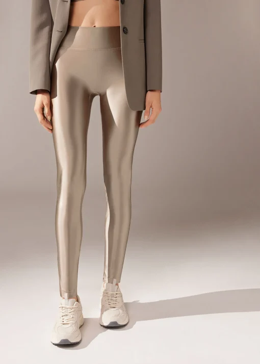Leggings Super Lucidi Satinati
