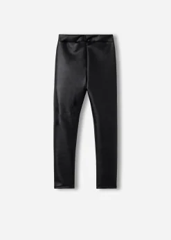 Leggings Termico Effetto Pelle da Bambina