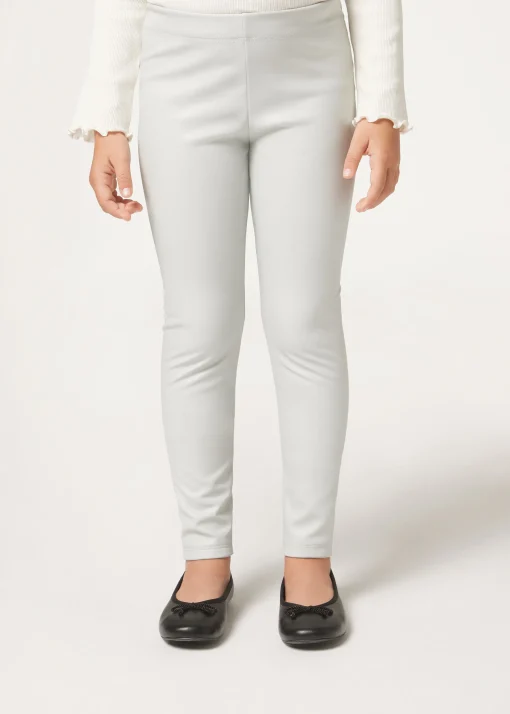 Leggings Termico Effetto Pelle da Bambina