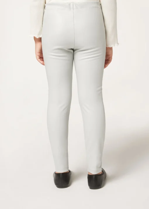 Leggings Termico Effetto Pelle da Bambina