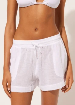 Pantaloncini Corti in Cotone