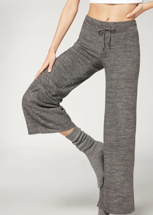 Pantaloni a Palazzo Cashmere
