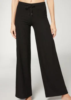 Pantaloni a Palazzo Cashmere