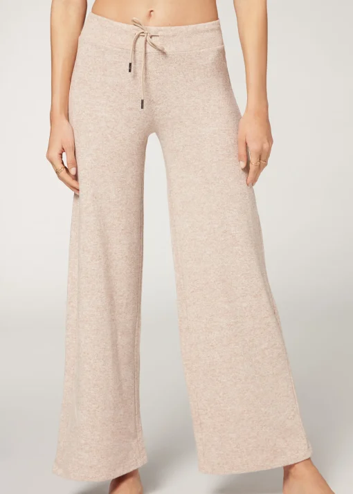 Pantaloni a Palazzo Cashmere