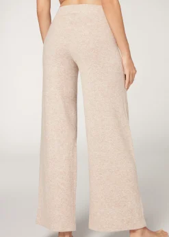 Pantaloni a Palazzo Cashmere