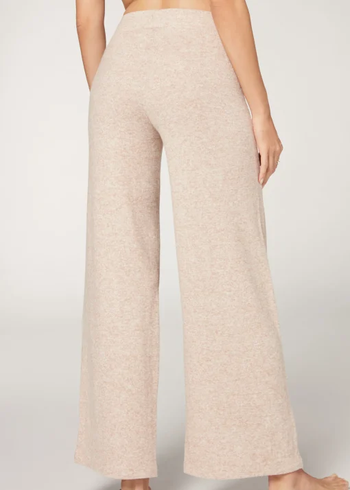 Pantaloni a Palazzo Cashmere