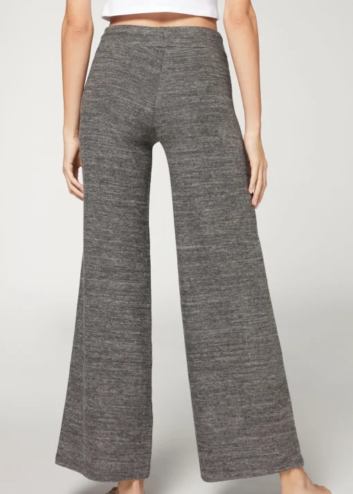 Pantaloni a Palazzo Cashmere