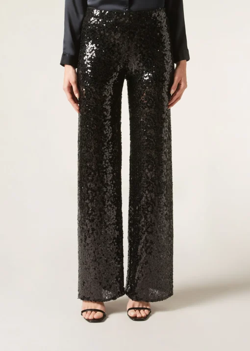Pantaloni a Palazzo Paillettes