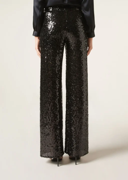 Pantaloni a Palazzo Paillettes