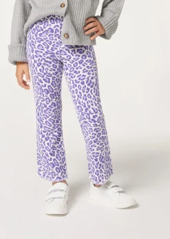 Pantaloni a Zampa Cropped Bambina
