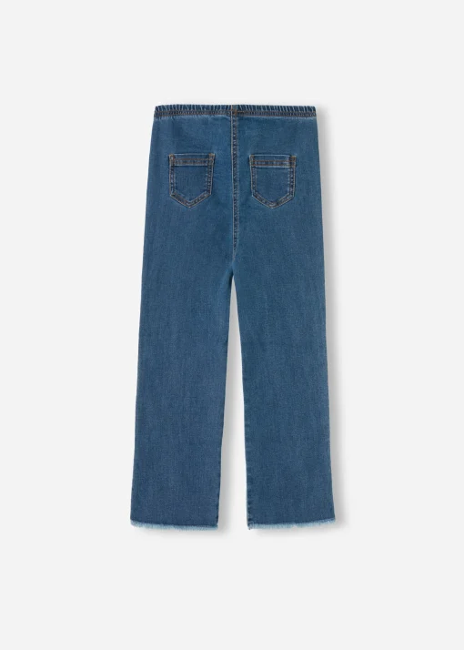 Pantaloni a Zampa Cropped Bambina